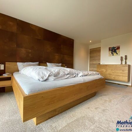 Schlafzimmer Eiche mit IMI-Rost-Designplatten